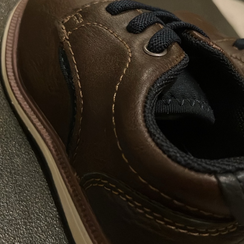 Brown Leather Sneakers